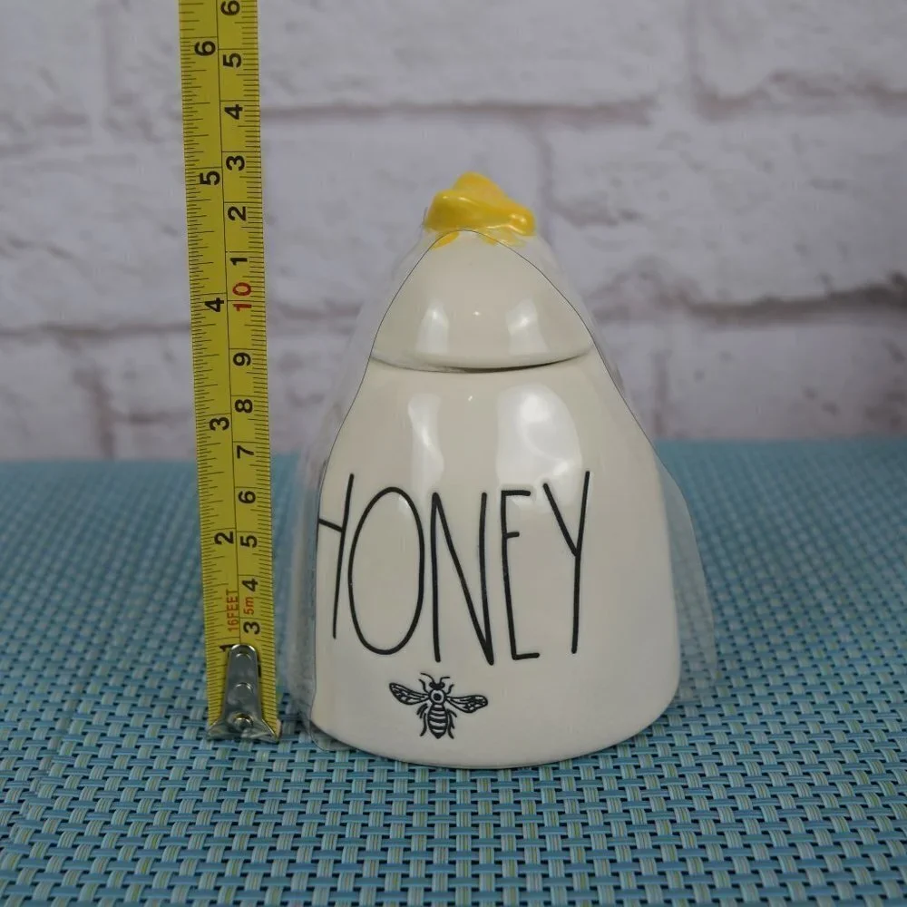 New Rae Dunn Teapot & Honey Pot Gift Set Boxed Farmhouse Kitchen